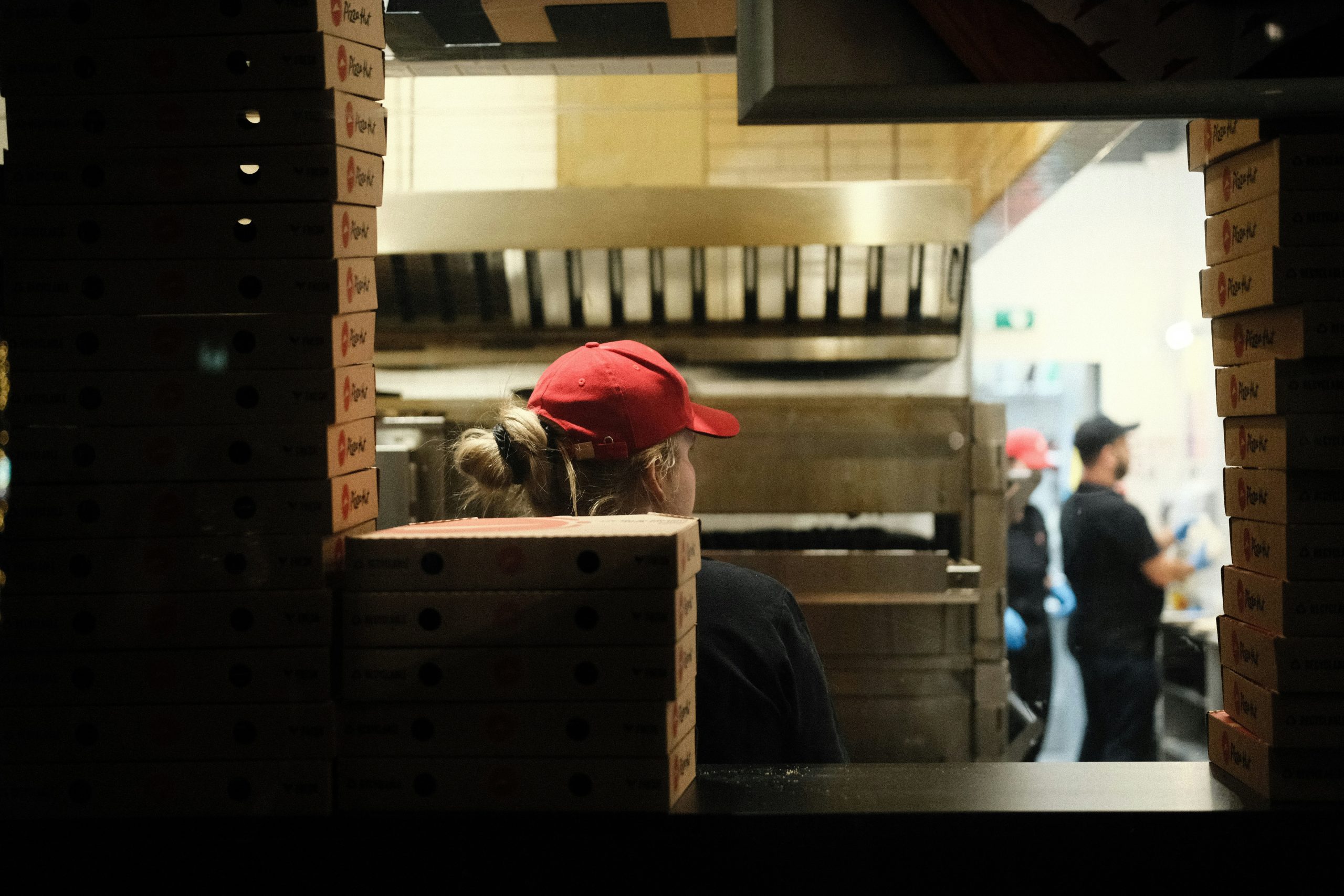 busy restaurant kitchen
