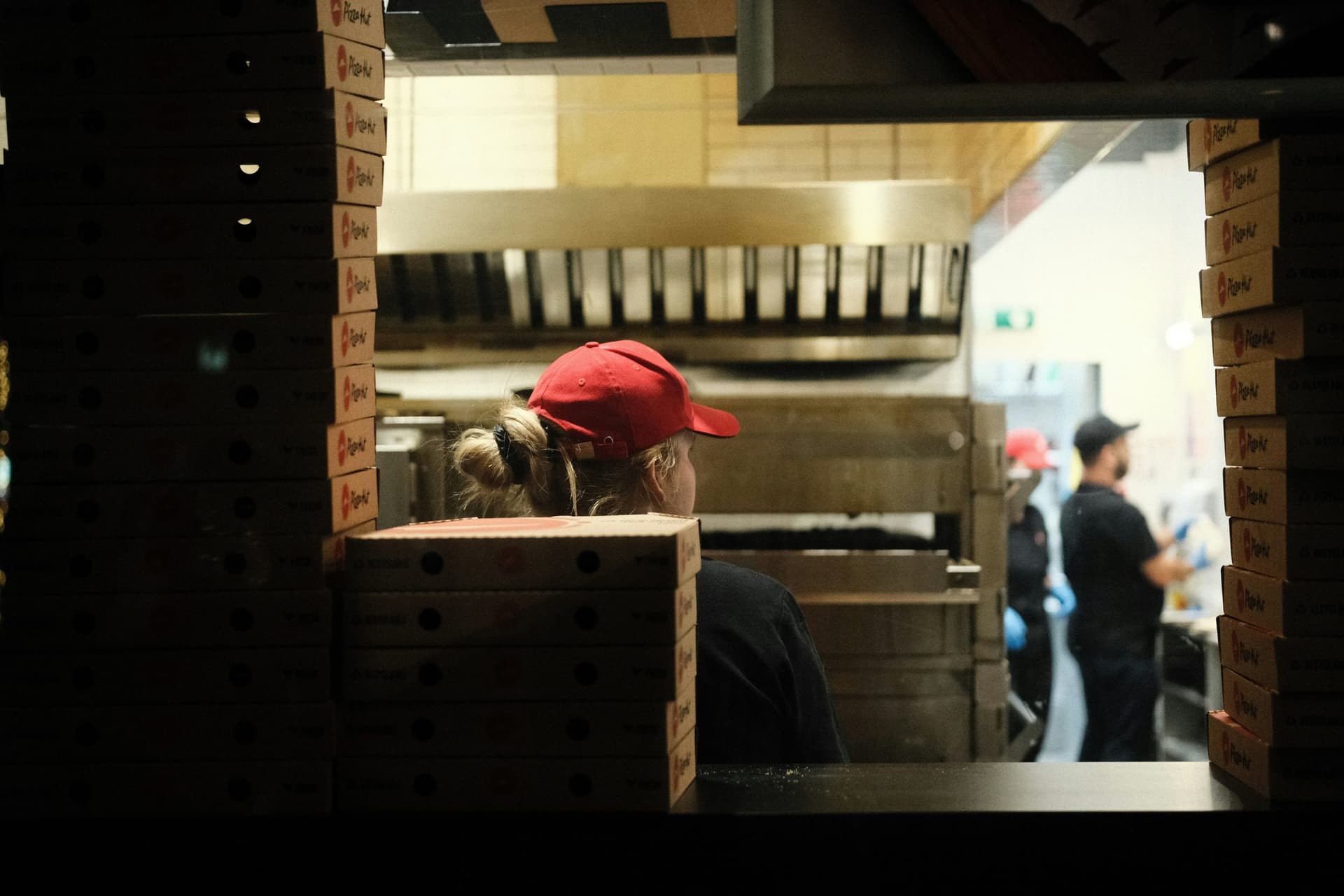 busy restaurant kitchen